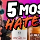 Most hated Scotch Whisky Brands