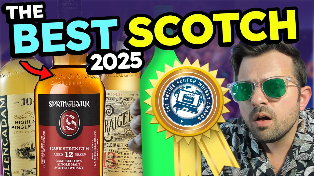 Online Scotch Whisky Awards Winners 2025
